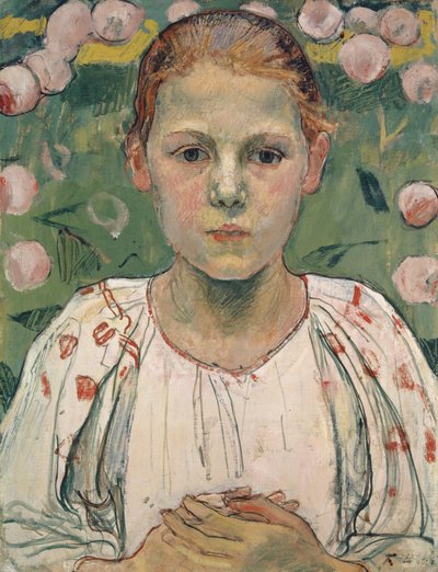 Portrait of Käthe von Bach by Ferdinand Hodler