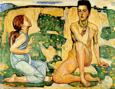 Spring by Ferdinand Hodler