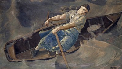 The Bold Woman, 1886 by Ferdinand Hodler