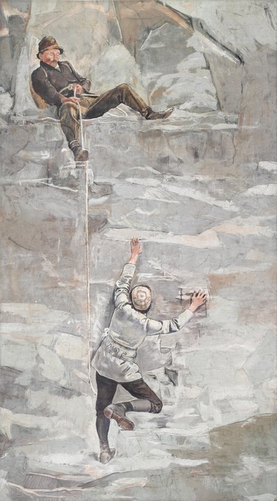 The Climb, 1894 by Ferdinand Hodler