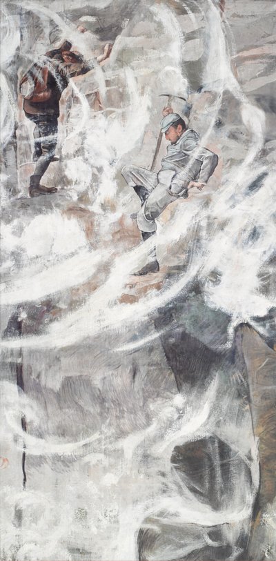The Climb, 1894 by Ferdinand Hodler