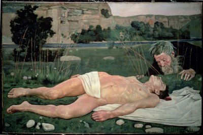 The Good Samaritan, 1886 by Ferdinand Hodler