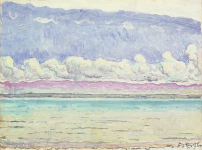 The Lake by Ferdinand Hodler
