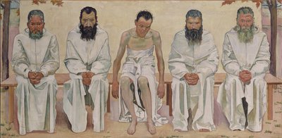 Tired of Life, after 1892 by Ferdinand Hodler