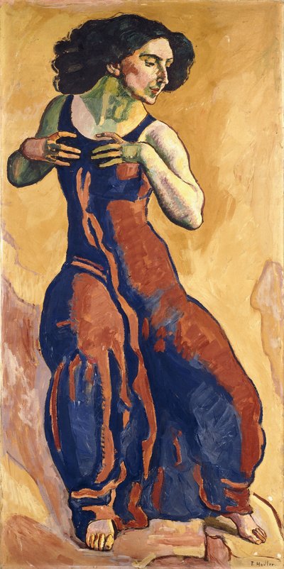 Woman in Ecstasy by Ferdinand Hodler