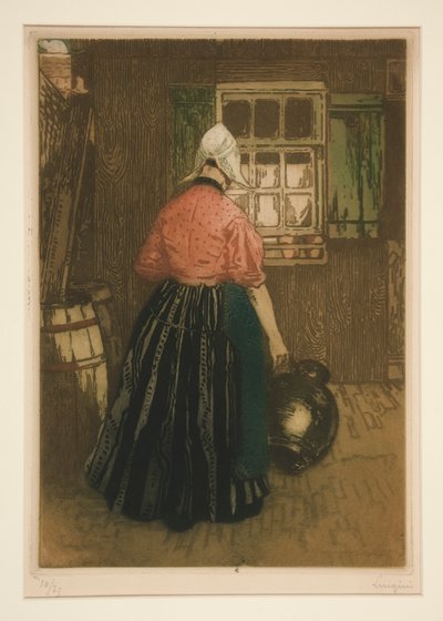 The Woman with the Jug by Ferdinand Jean Luigini