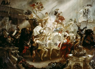 Emperor Wilhelm the Victorious by Ferdinand. Keller