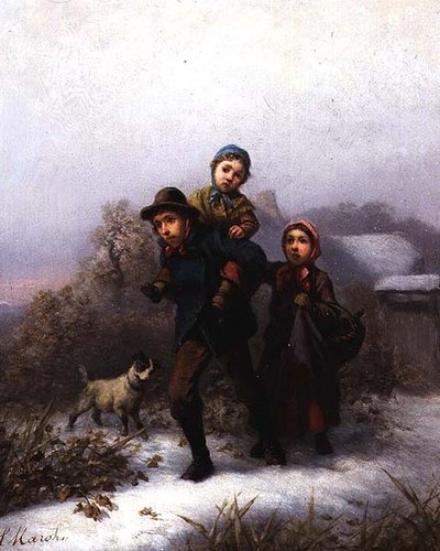 In Winter by Ferdinand Marohn