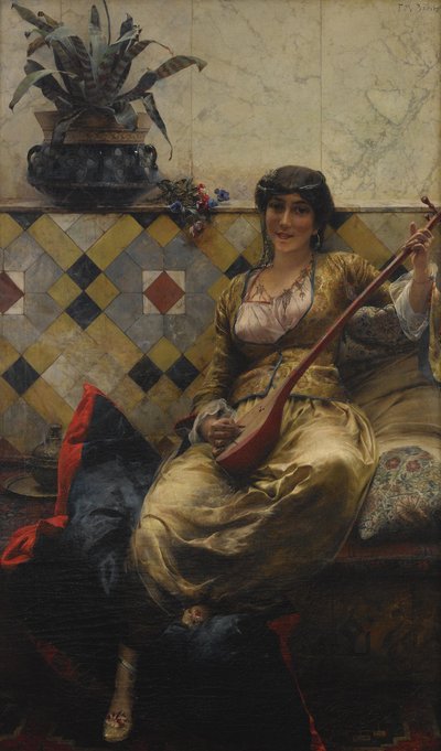 Serenade in the Harem by Ferdinand Max Bredt