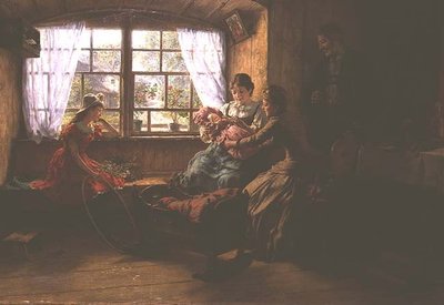 The Happy Visitors by Ferdinand Pacher