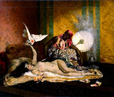 Odalisque by Ferdinand Roybet