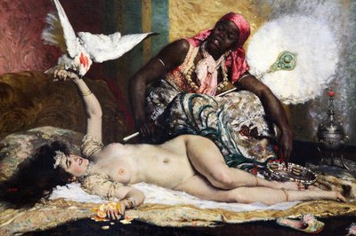 Odalisque by Ferdinand Roybet