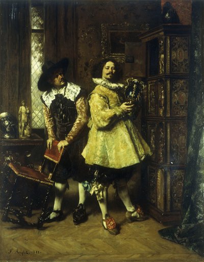 The Connoisseurs by Ferdinand Roybet