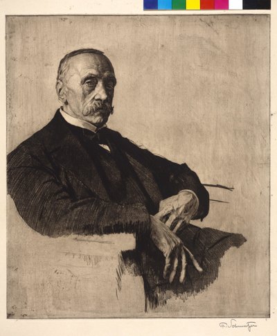 Ludwig Lobmeyr by Ferdinand Schmutzer