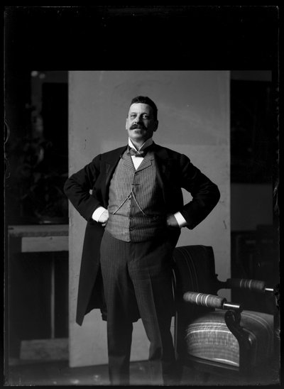 Portrait of Charles Wittgenstein (1847-1913) by Ferdinand Schmutzer