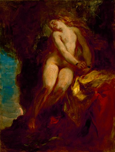 Andromeda by Ferdinand Victor Eugene Delacroix
