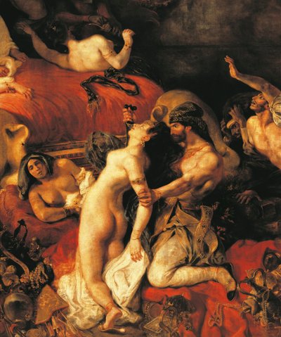 The Death of Sardanapalus by Ferdinand Victor Eugene Delacroix