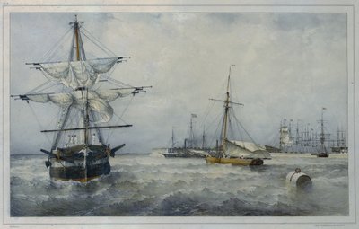 Kronstadt by Ferdinand Victor Perrot