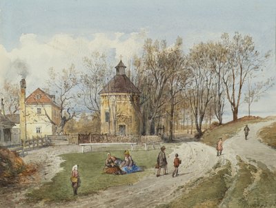 The Brigitta Chapel in Vienna-Brigittenau by Ferdinand Weckbrodt