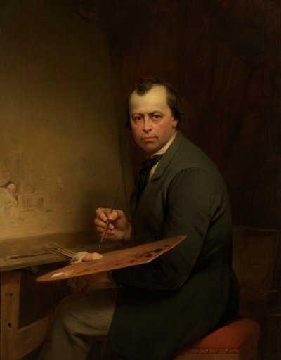 Self Portrait by Ferdinand de Braekeleer