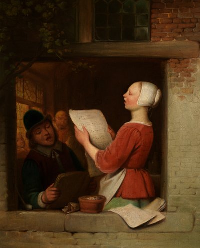 The Singers by Ferdinand de Braekeleer