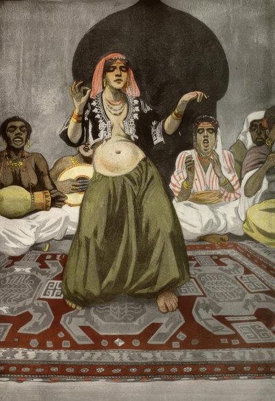Reznicek / Belly Dance / Graphic 1906 by Ferdinand von Reznicek