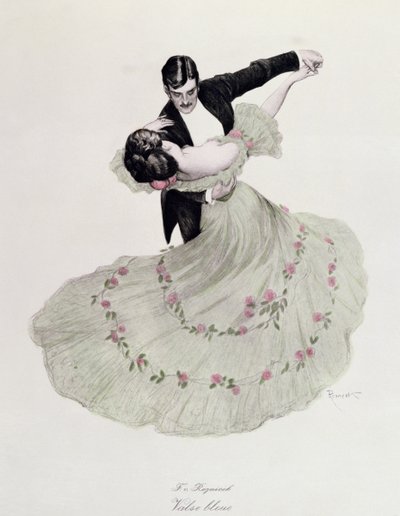 The Blue Waltz by Ferdinand von Reznicek