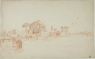 Temple of Minerva Medica by Ferdinando Galli Bibiena