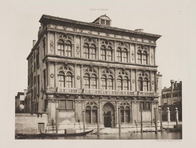 Vendramin Palace by Ferdinando Ongania