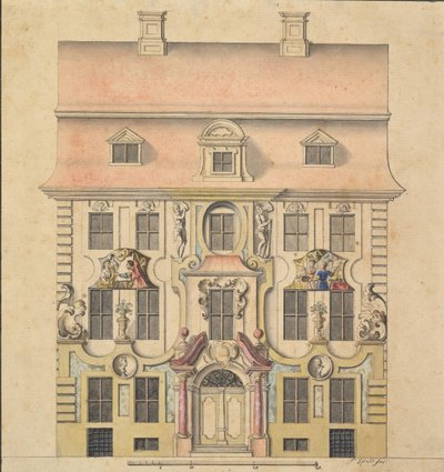 Architectural Design for a Façade by Ferenc Speth
