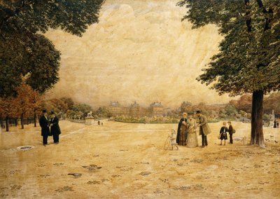Jardin des Plantes, Paris, 1904 by Fernand Auguste Besnier