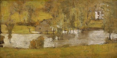 A Fosset; The Flood by Fernand Khnopff