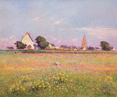 Village near Rouen by Fernand Loyen du Puigaudeau