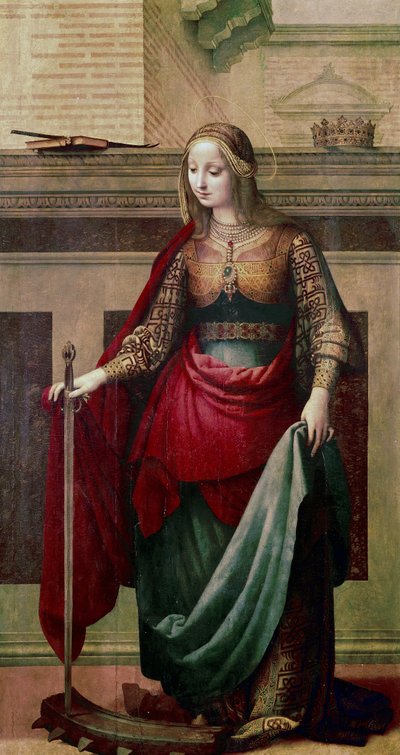 Saint Catherine of Alexandria by Fernando Yanez de Almedina