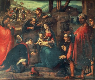 Adoration of the Magi by Fernando de Llanos