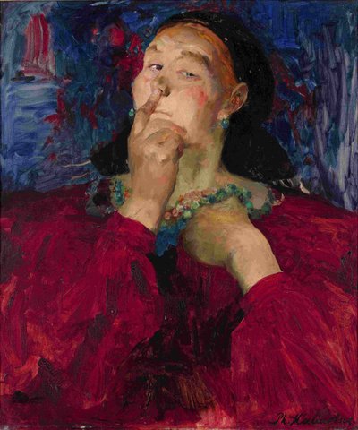 A Secret by Filipp Andreevic Maljavin