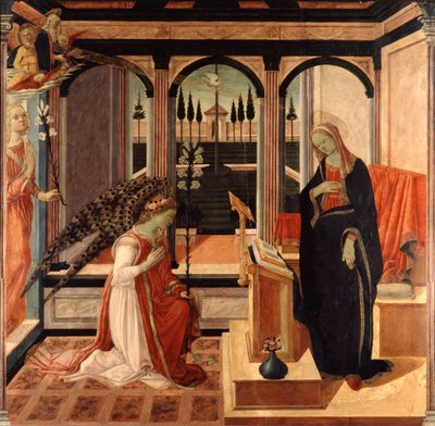 The Annunciation by Filippino Lippi