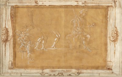 Various Figure Studies by Filippino Lippi