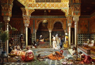The Introduction after the Bath by Filippo Baratti