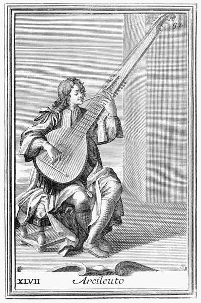 Arcileuto, Plate XLVII from Gabinetto Armonico, 1722 by Filippo Bonanni