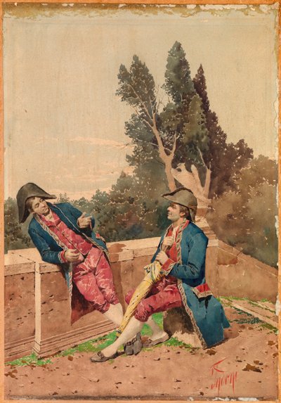 Soldiers of the Empire, ca. 1880 by Filippo Indoni