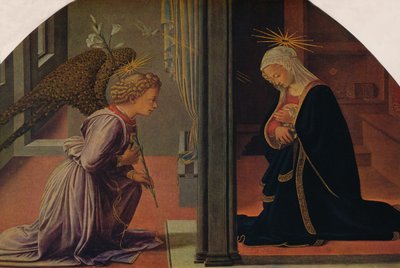 The Annunciation, c1435-1440 by Fra Filippo Lippi