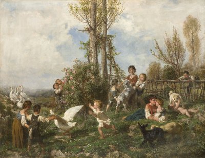 Spring by Filippo Palizzi