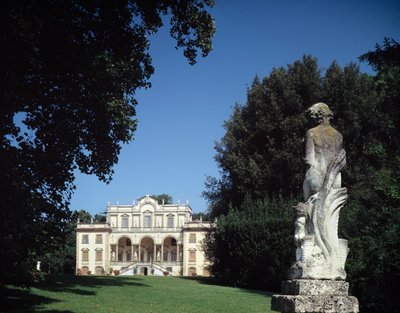 View of Villa Mansi by Filippo or Juvara Juvarra