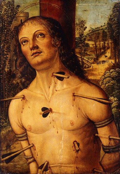 Saint Sebastian by Fiorenzo di Lorenzo