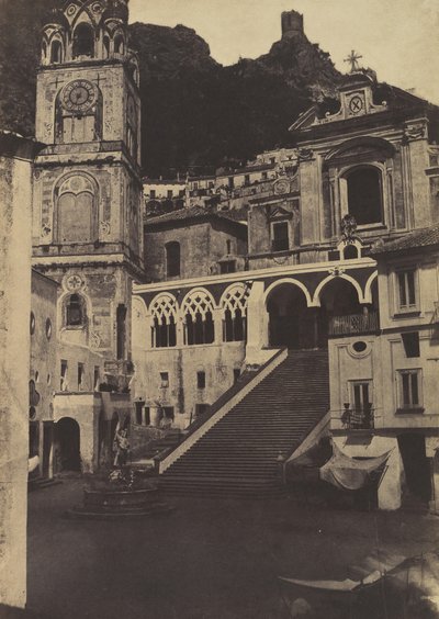 Amalfi, Cathedral, 1853 by Firmin Eugène Le Dien