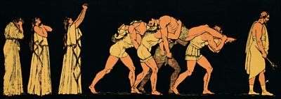 The Dead Brothers, 1880 by Flaxman