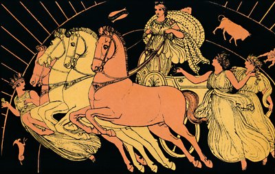 The Horses of the Morning by Flaxman