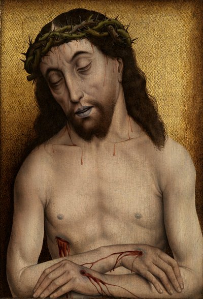 Man of Sorrows by Flemish School
