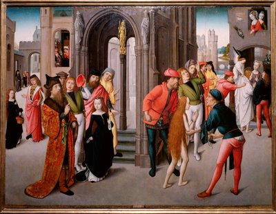 Martyrdom of St Catherine of Alexandria by Flemish School